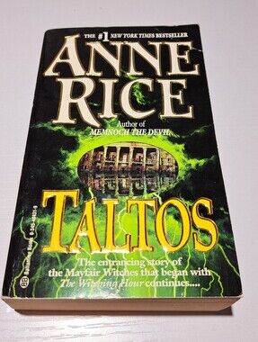 Anne Rice Taltos Paperback Book